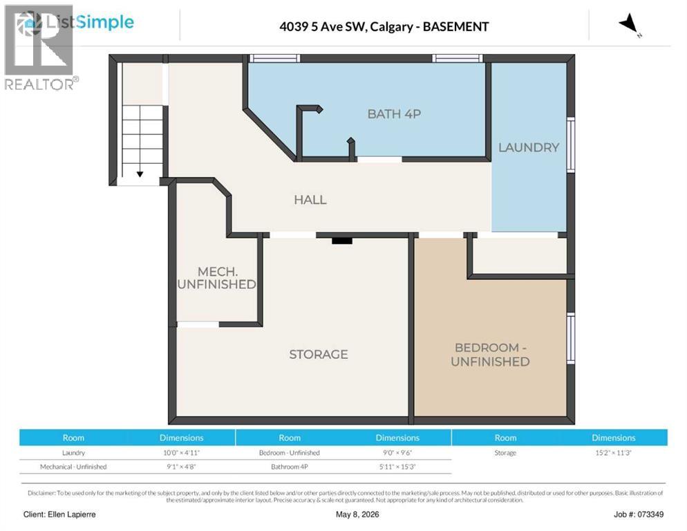 4039 5 Avenue SW, Calgary, Alberta  T3C 0C2 - Photo 46 - A2309500