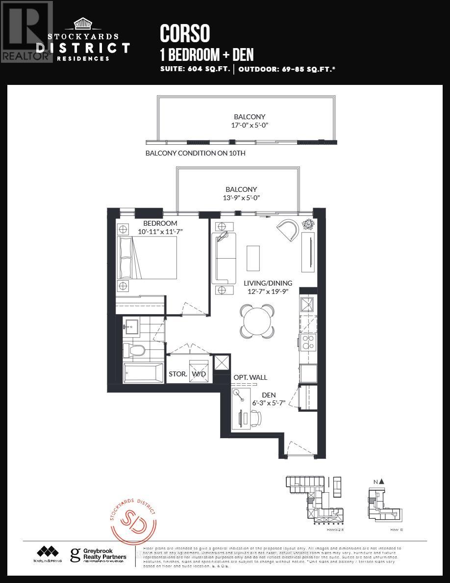 1011 - 2300 St. Clair Avenue W, Toronto, Ontario  M6N 0B3 - Photo 2 - W13141554