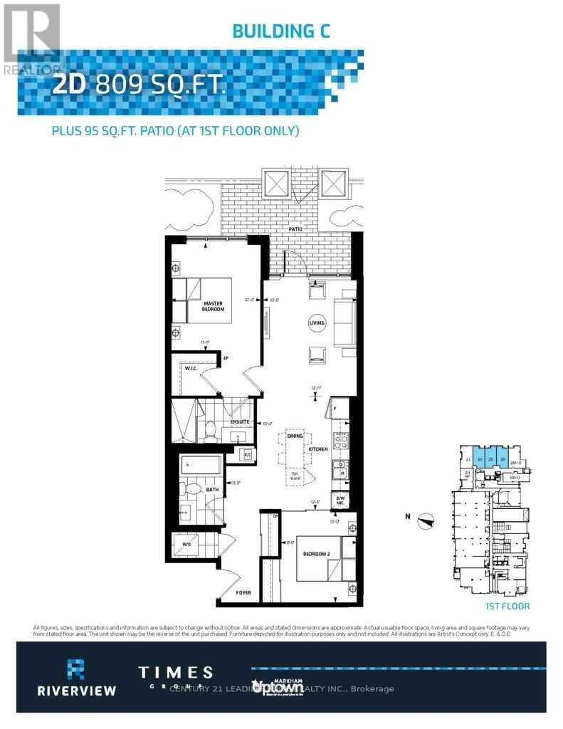 103 - 38 Water Walk Drive, Markham (Unionville), Ontario  L3R 6M8 - Photo 4 - N13142284