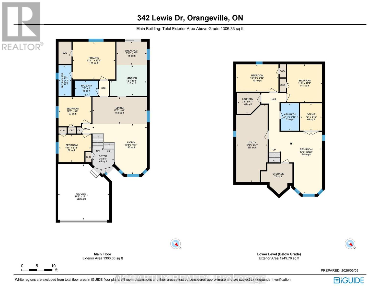 342 Lewis Drive, Orangeville, Ontario  L9W 4P8 - Photo 37 - W13142852