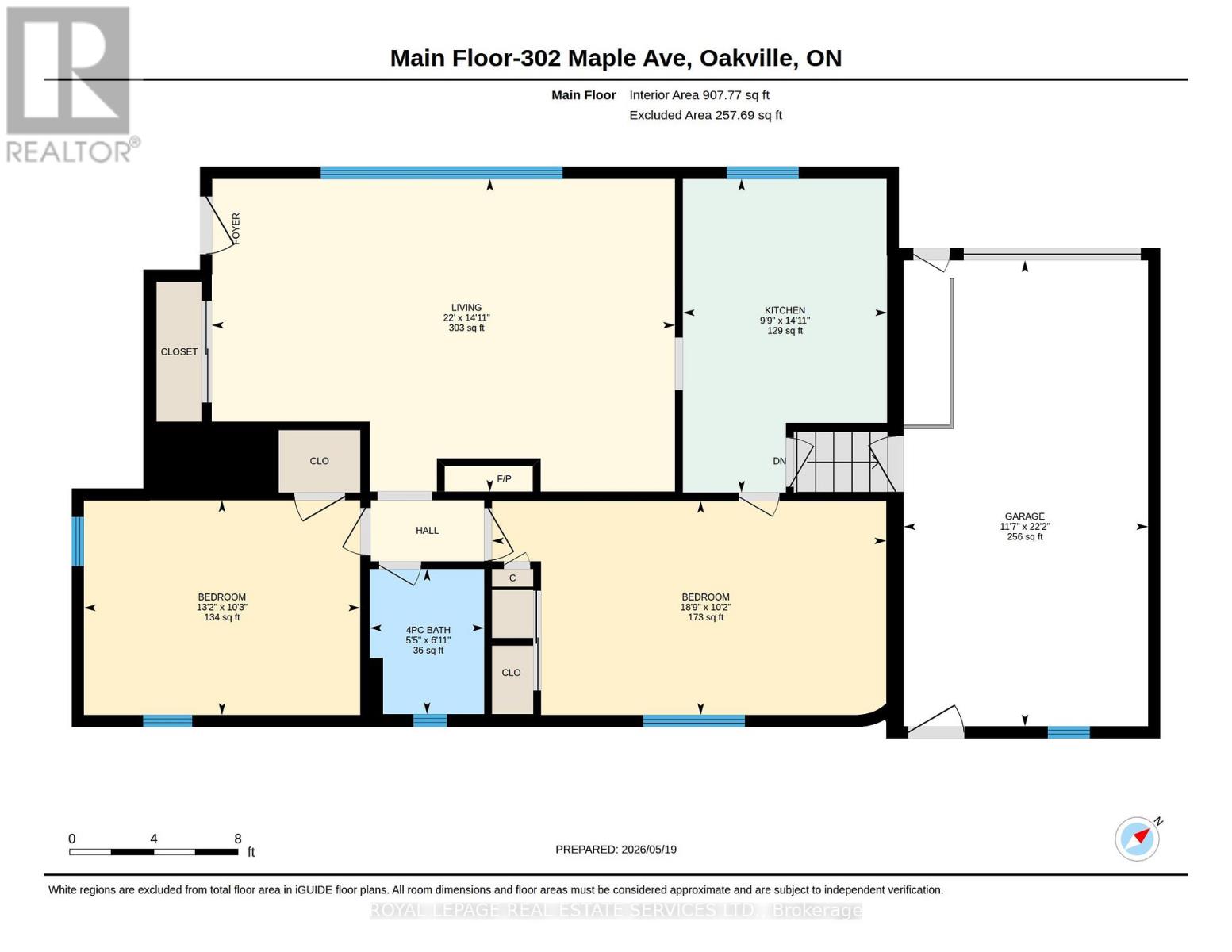 Main Floor - 302 Maple Avenue, Oakville, Ontario  L6J 2H7 - Photo 27 - W13136912