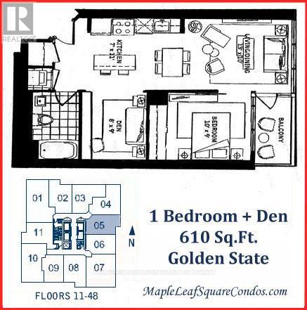 3205 - 55 Bremner Boulevard, Toronto, Ontario  M5J 0A7 - Photo 8 - C13143596