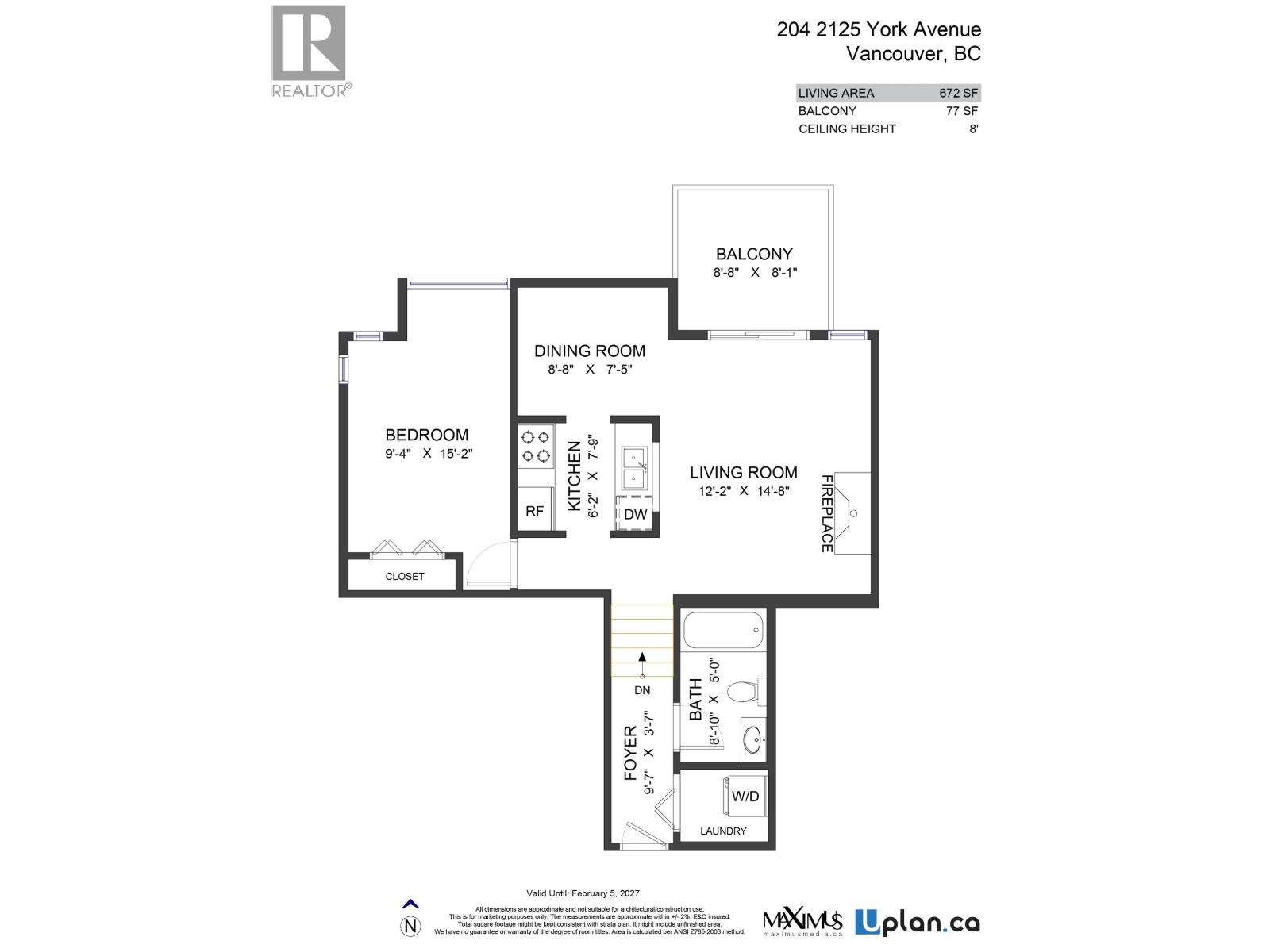 204 2125 York Avenue, Vancouver, British Columbia  V6K 1C4 - Photo 24 - R3124740