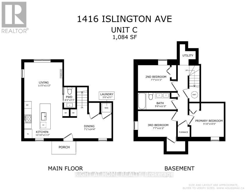 Unit C - 1416 Islington Avenue, Toronto, Ontario  M9A 3K7 - Photo 11 - W13143916