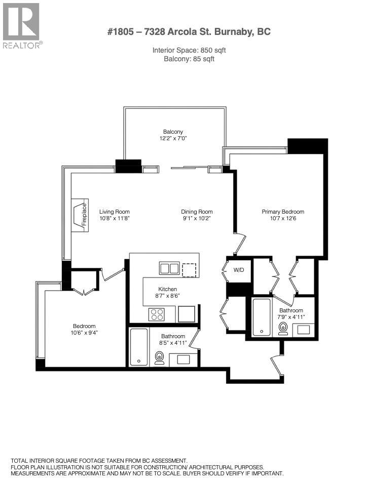 1805 7328 Arcola Street, Burnaby, British Columbia  V5E 0A7 - Photo 31 - R3124781
