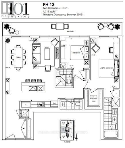 Ph12 - 101 Erskine Avenue, Toronto, Ontario  M4P 1Y5 - Photo 3 - C13144442