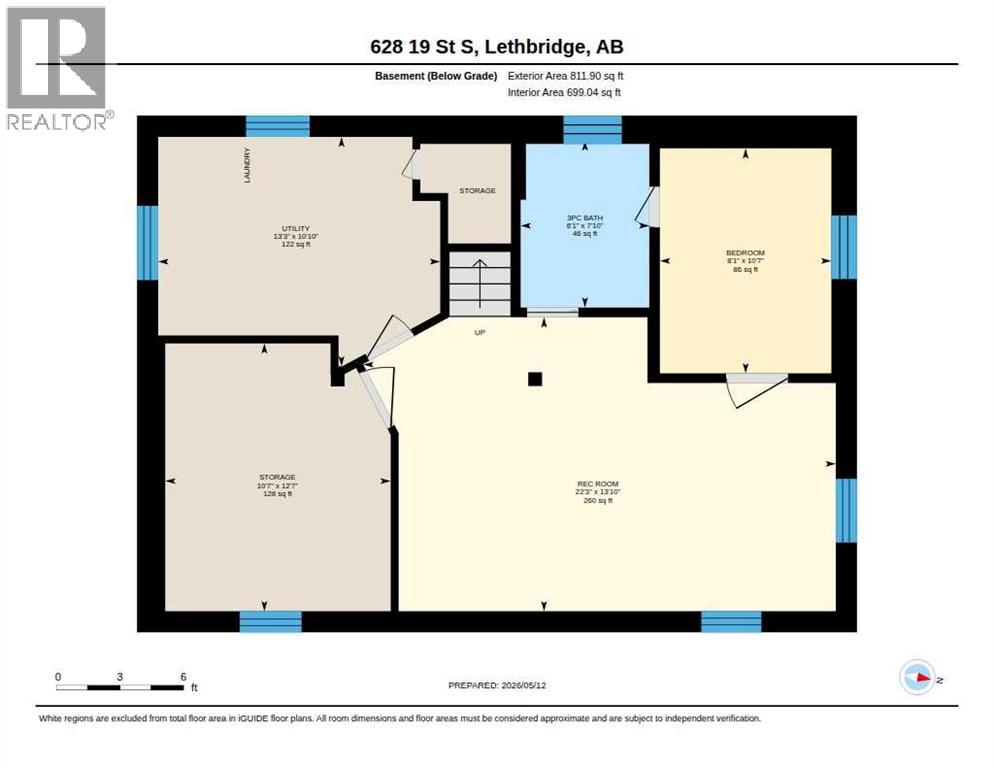628 19th Street S, Lethbridge, Alberta  T1J 3G7 - Photo 34 - A2307174
