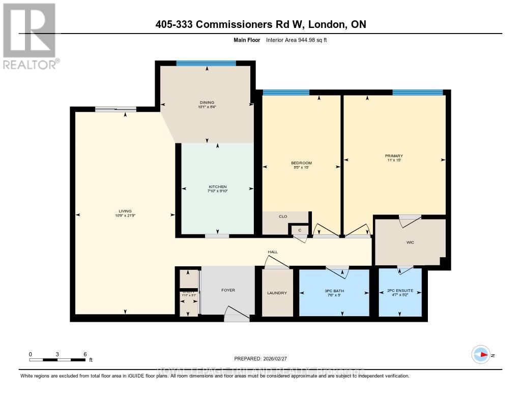 405 - 333 Commissioners Road W, London South, Ontario  N6J 4X7 - Photo 37 - X13144804