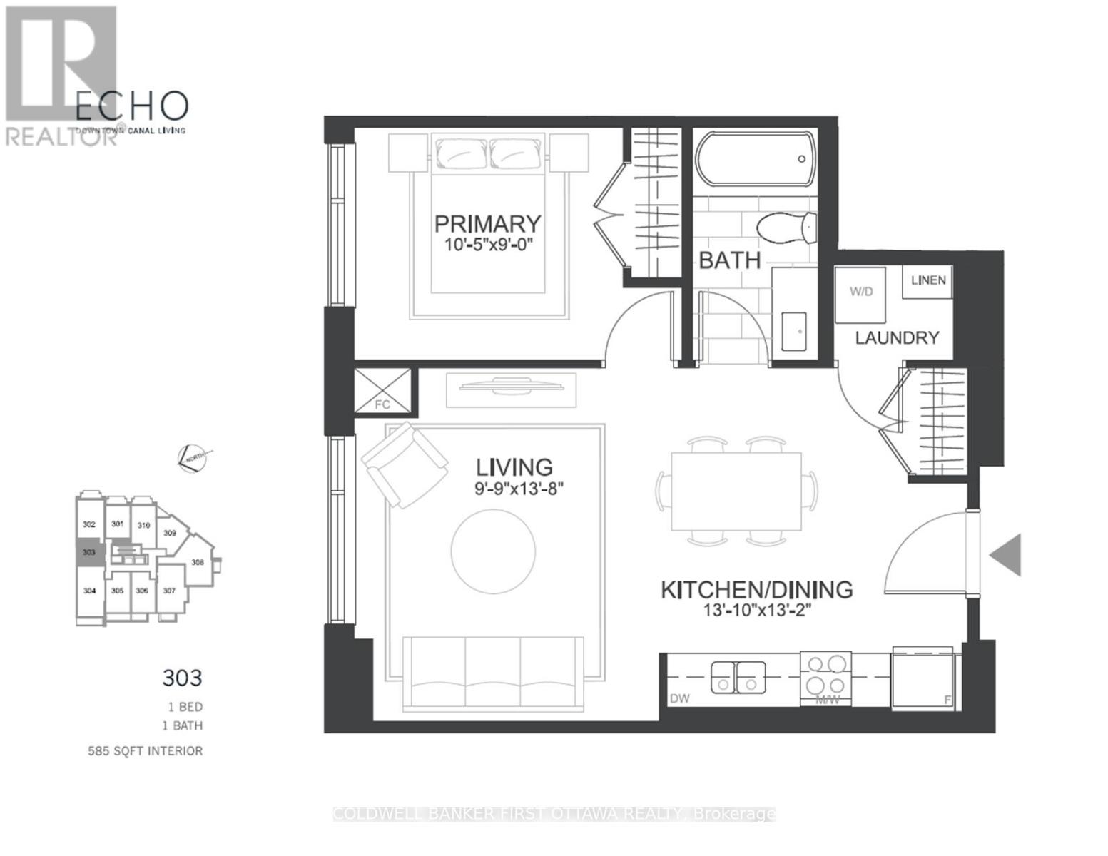 303 - 115 Echo Drive, Ottawa, Ontario  K1S 1M7 - Photo 13 - X13144766