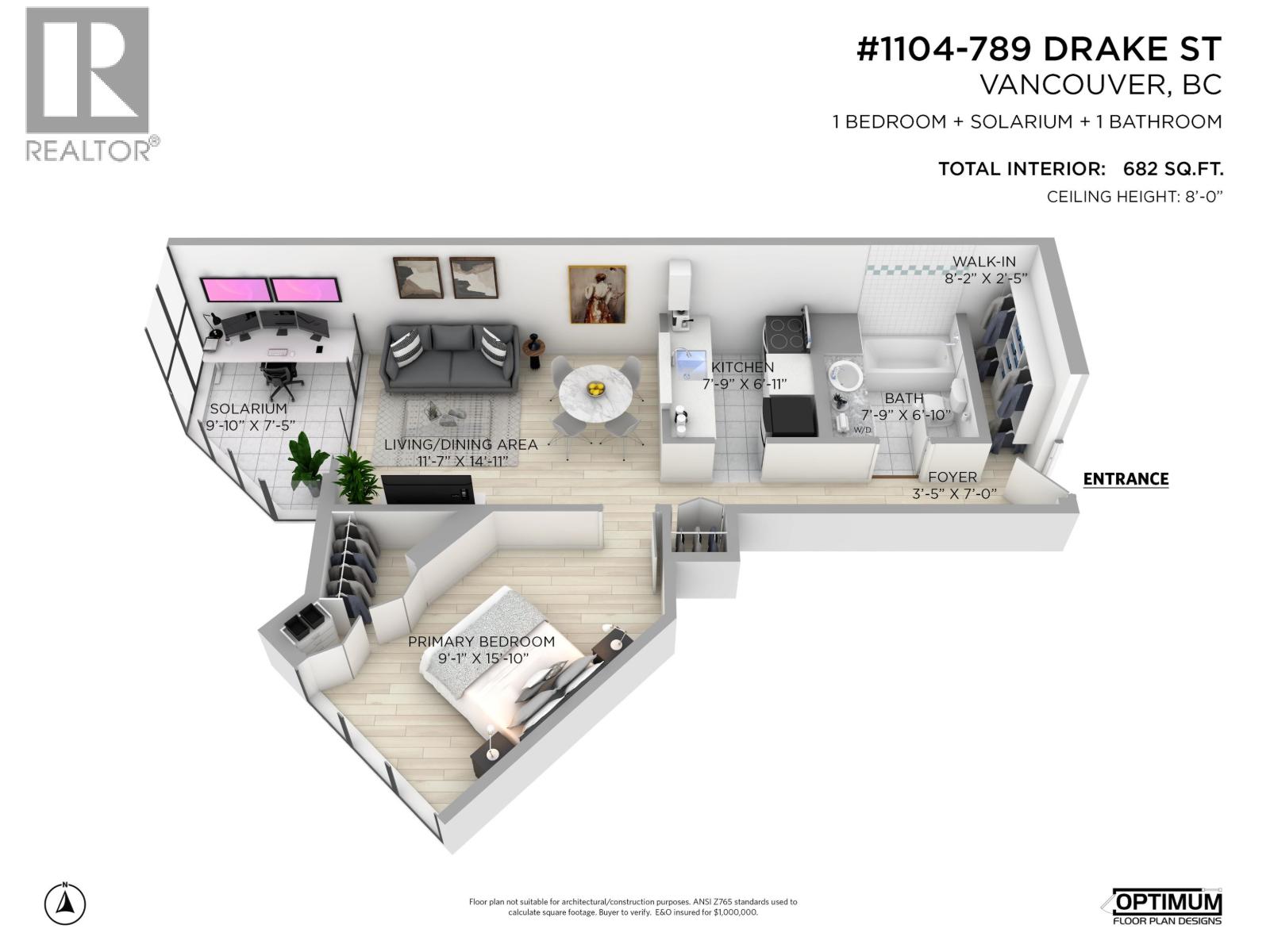 1104 789 Drake Street, Vancouver, British Columbia  V6Z 2N7 - Photo 28 - R3124900
