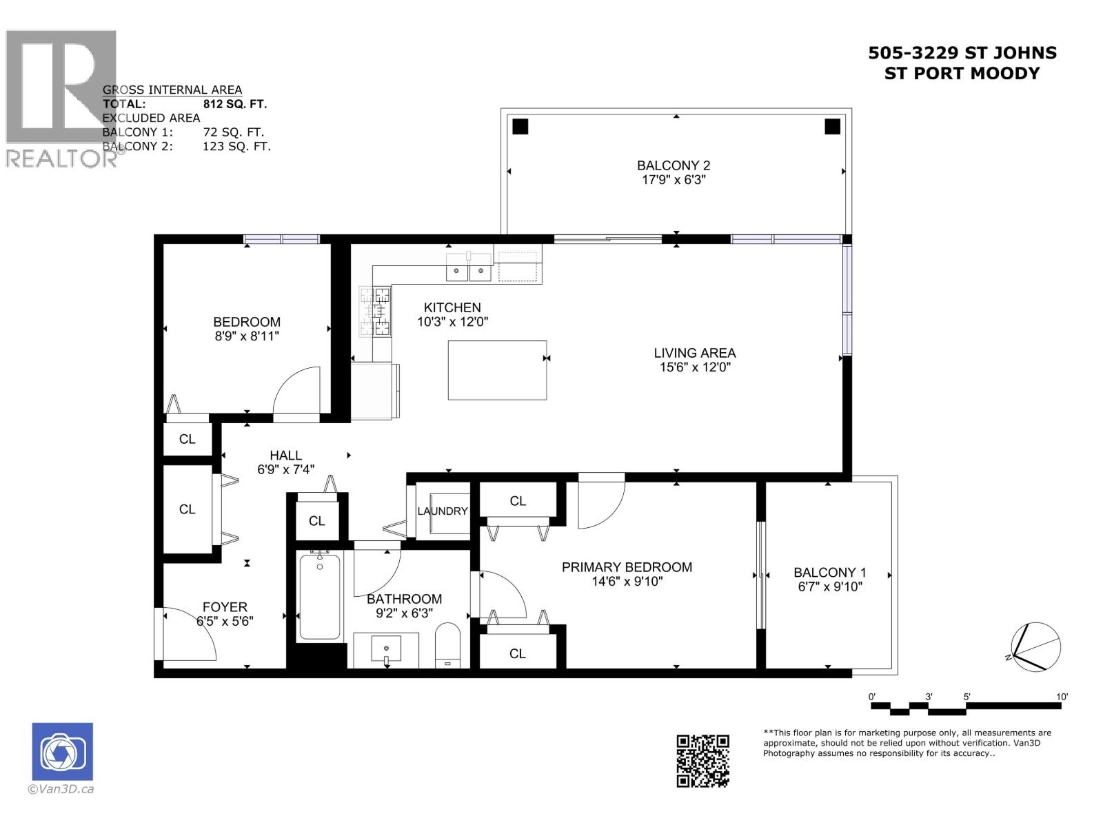 505 3229 St Johns Street, Port Moody, British Columbia  V3H 0M4 - Photo 37 - R3124943