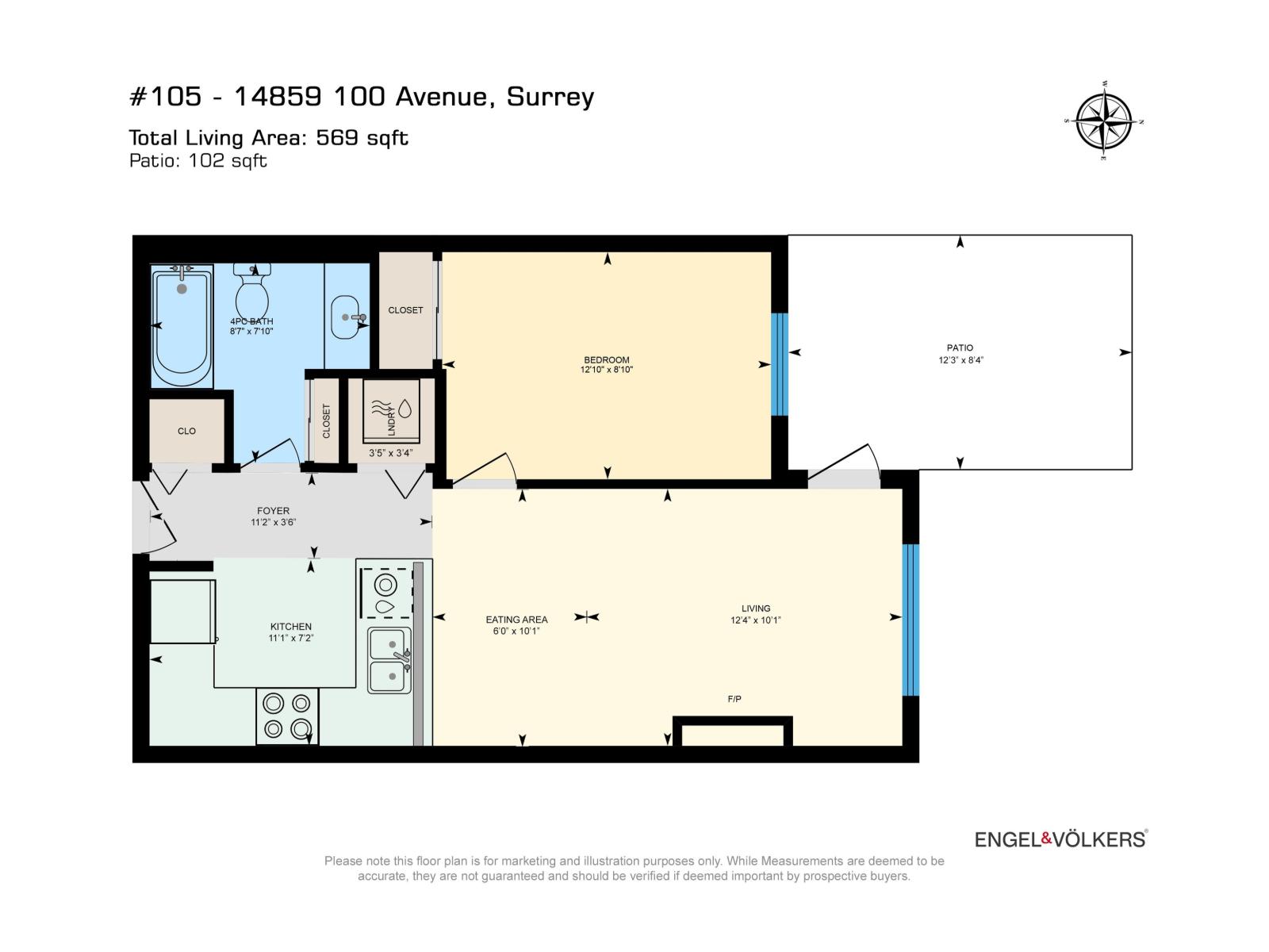 105 14859 100 Avenue, Surrey, British Columbia  V3R 2V5 - Photo 2 - R3125097