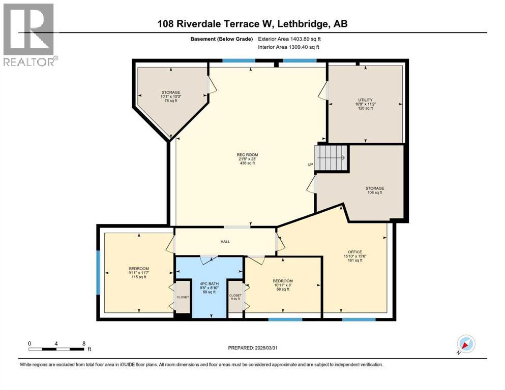 108 Riverdale Terrace W, Lethbridge, Alberta  T1K 7S8 - Photo 34 - A2297995