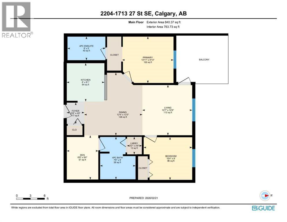 2204, 1317 27 Street SE, Calgary, Alberta  T2A 4Y5 - Photo 4 - A2311681