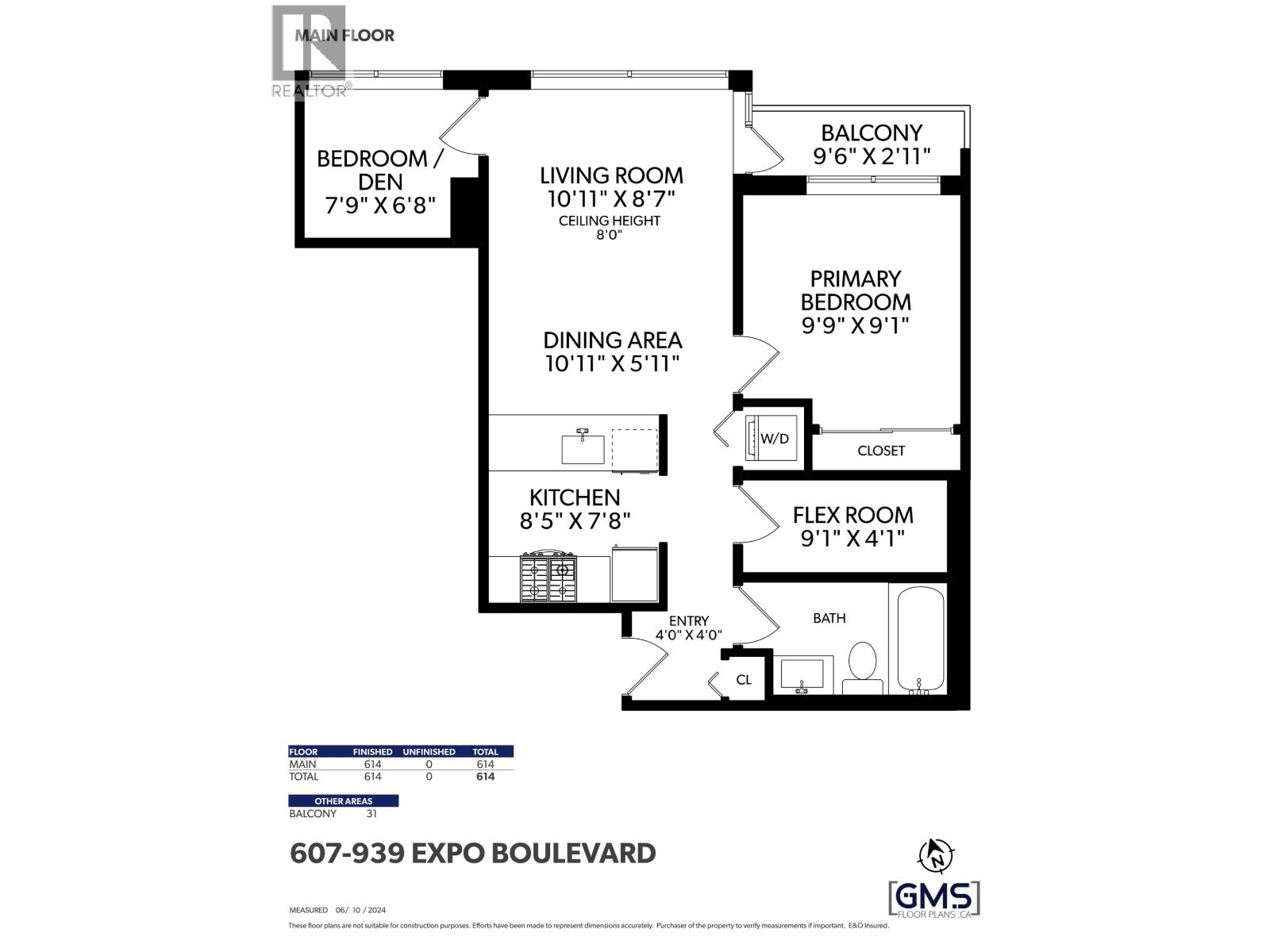 607 939 Expo Boulevard, Vancouver, British Columbia  V6Z 3G7 - Photo 21 - R3125087