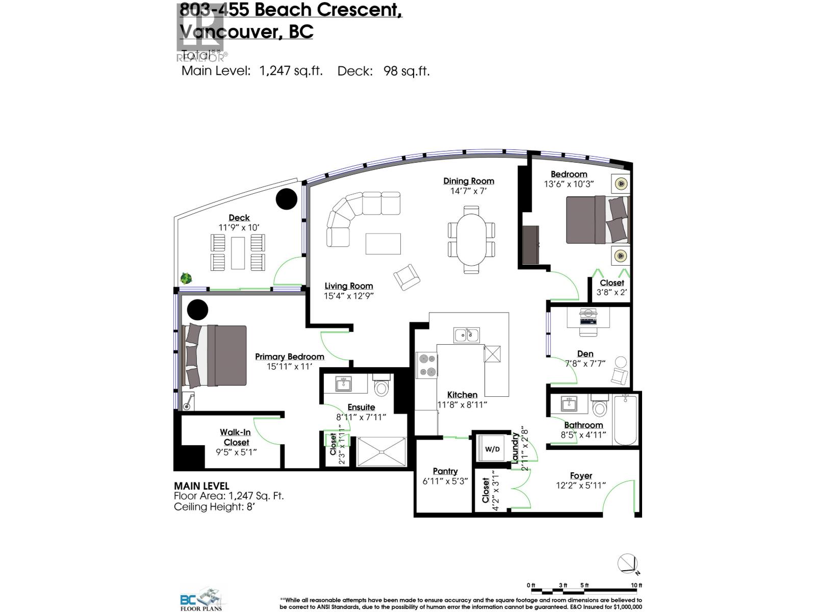 803 455 Beach Crescent, Vancouver, British Columbia  V6Z 3E5 - Photo 34 - R3125092