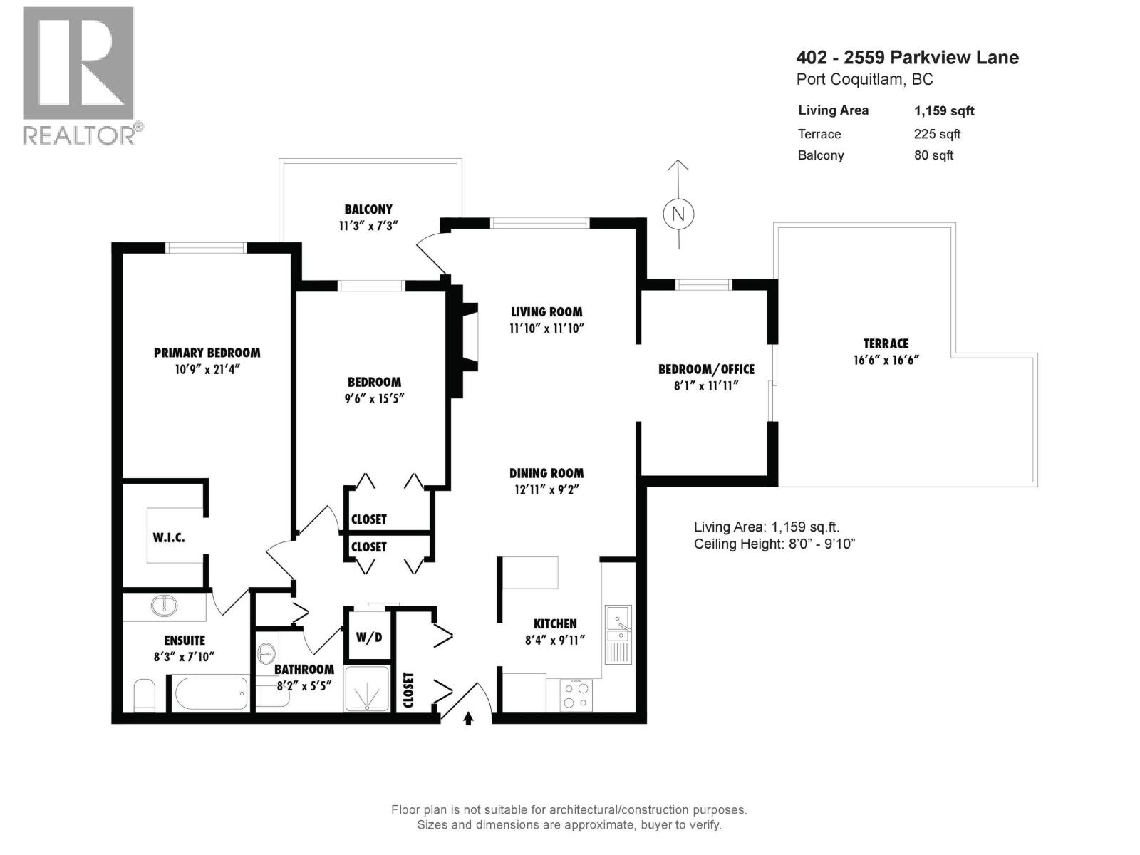 402 2559 Parkview Lane, Port Coquitlam, British Columbia  V3C 6M1 - Photo 33 - R3125151