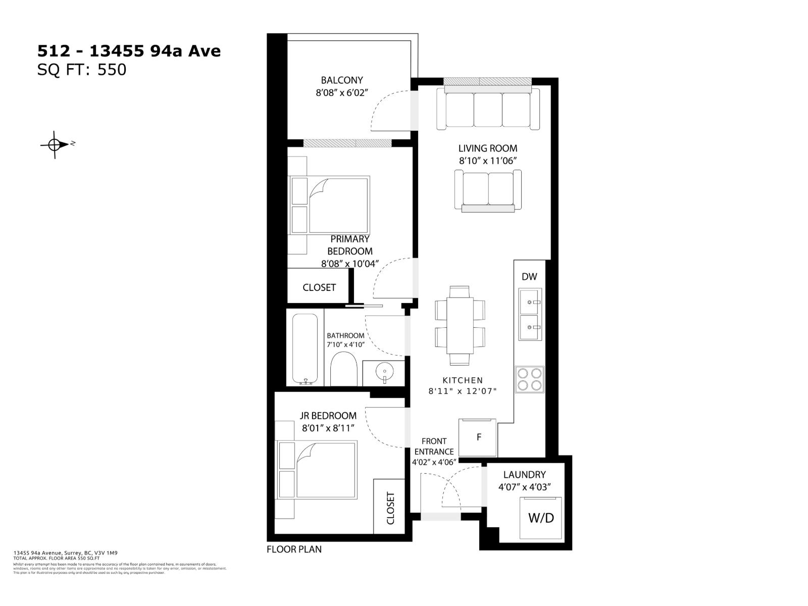 512 13455 94a Avenue, Surrey, British Columbia  V3V 0H3 - Photo 24 - R3125111