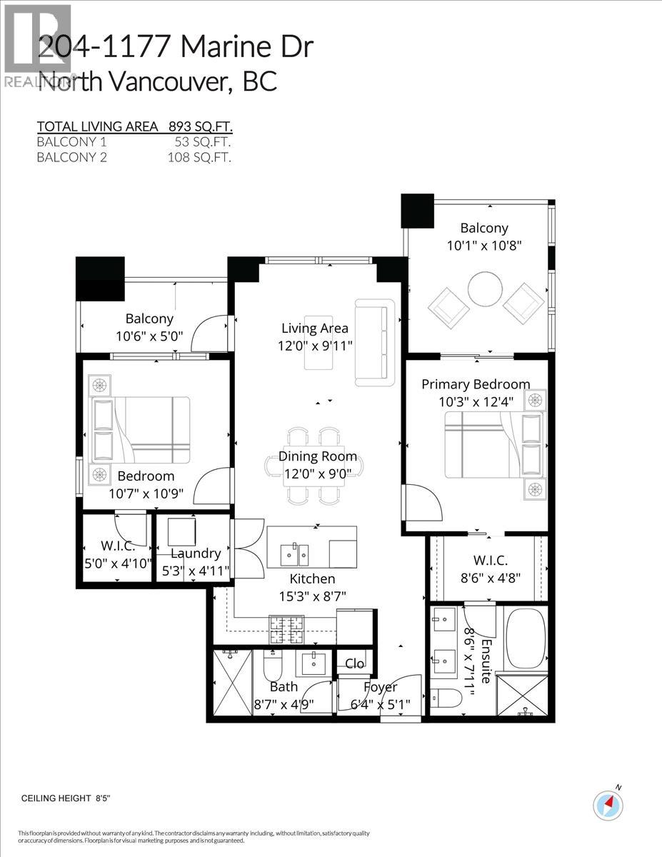 204 1177 Marine Drive, North Vancouver, British Columbia  V7P 1T1 - Photo 2 - R3125187