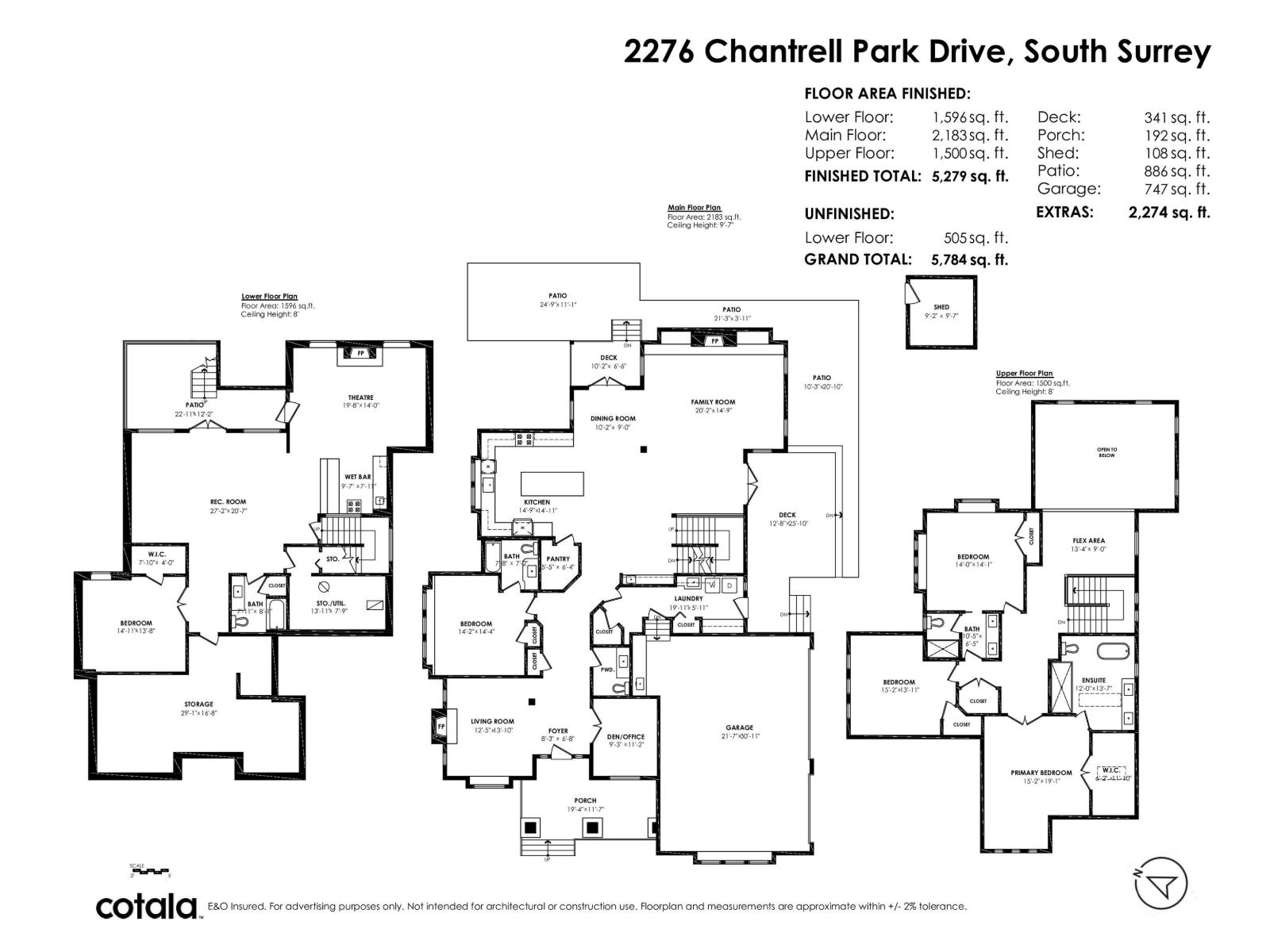2276 CHANTRELL PARK DRIVE, Surrey, British Columbia