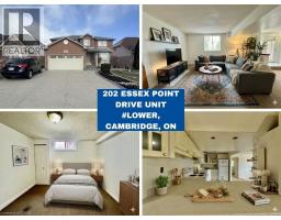 202 ESSEX POINT Drive Unit# Lower, cambridge, Ontario