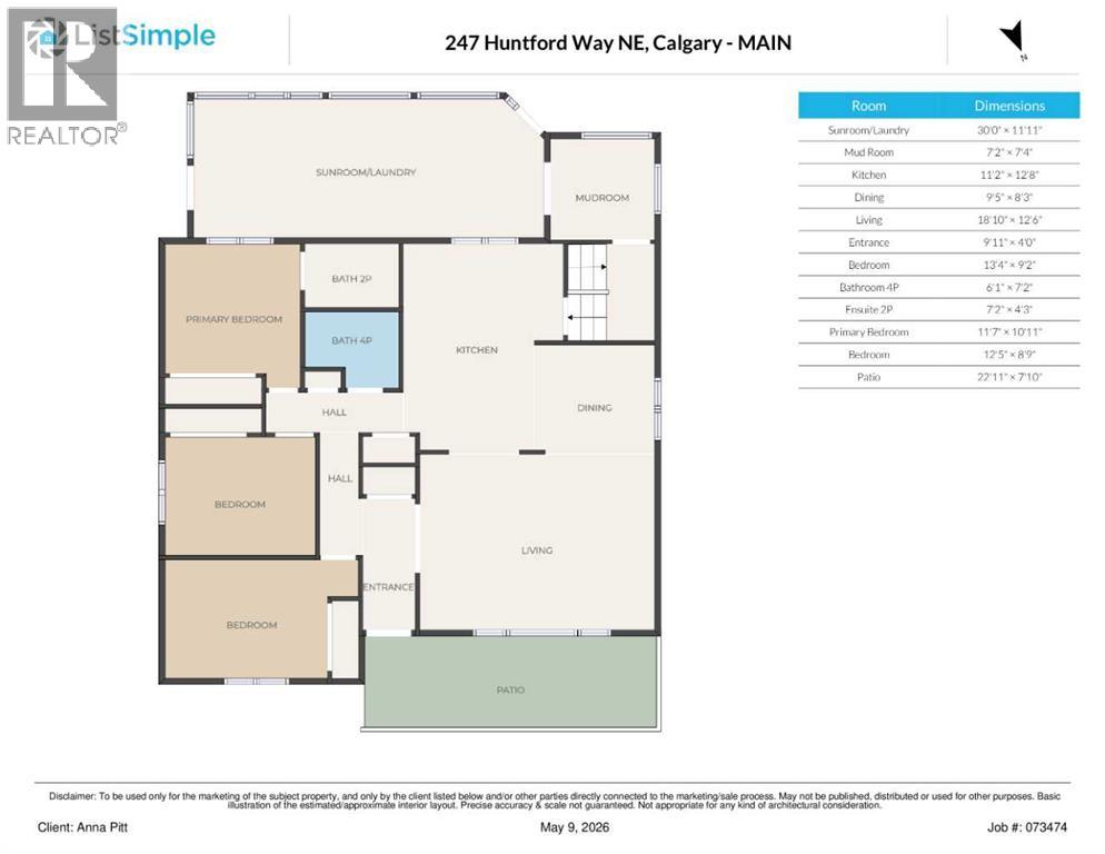 247 Huntford Way NE, Calgary, Alberta  T2K 3Z9 - Photo 48 - A2309815