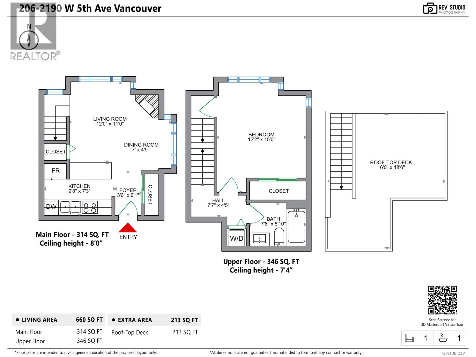 206 2190 W 5th Avenue, Vancouver, British Columbia  V6K 1S2 - Photo 32 - R3116418