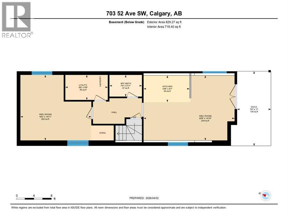 703 52 Avenue SW, Calgary, Alberta  T2V 0B6 - Photo 43 - A2312405