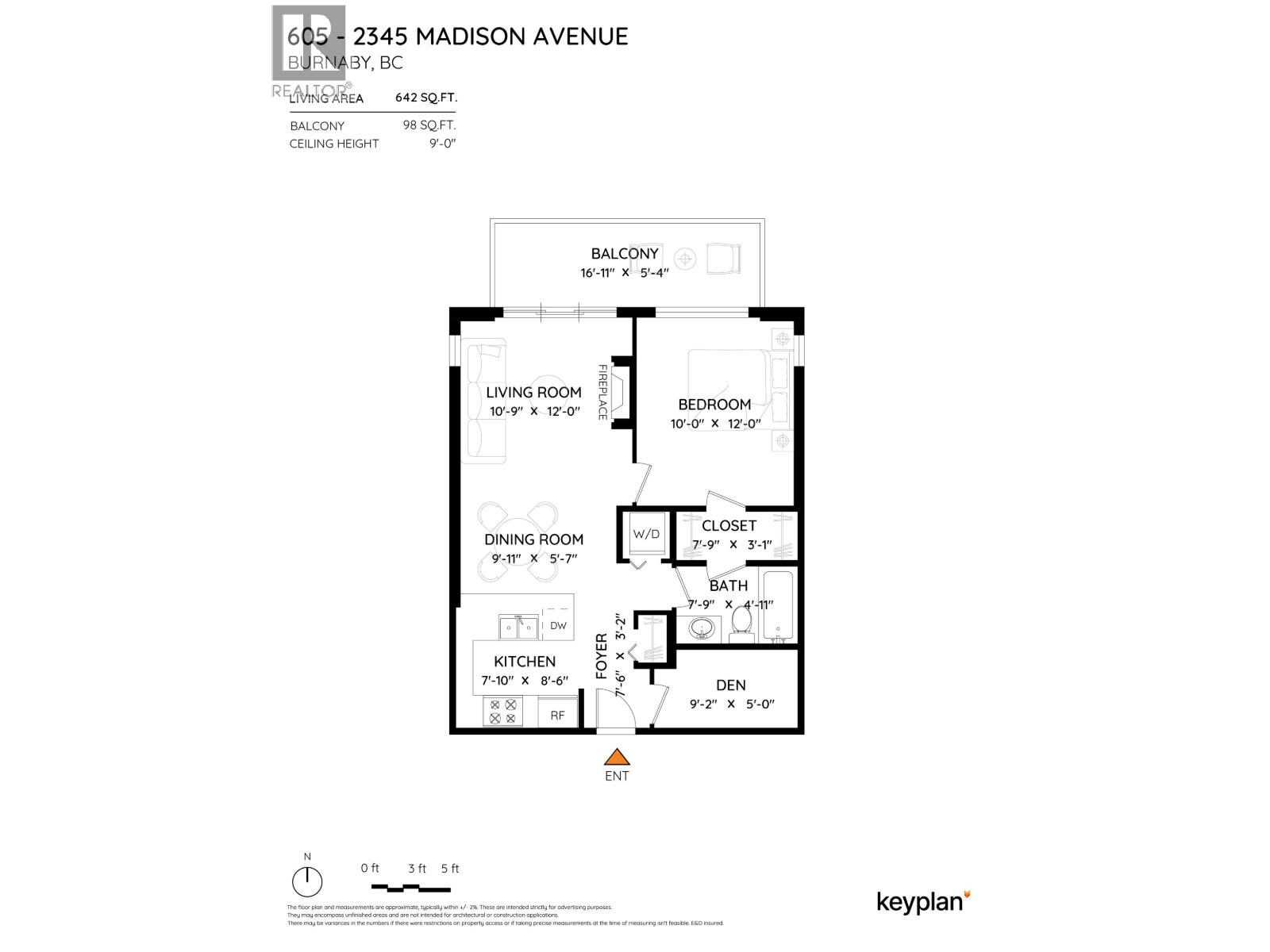 605 2345 Madison Avenue, Burnaby, British Columbia  V5C 0B4 - Photo 35 - R3125470
