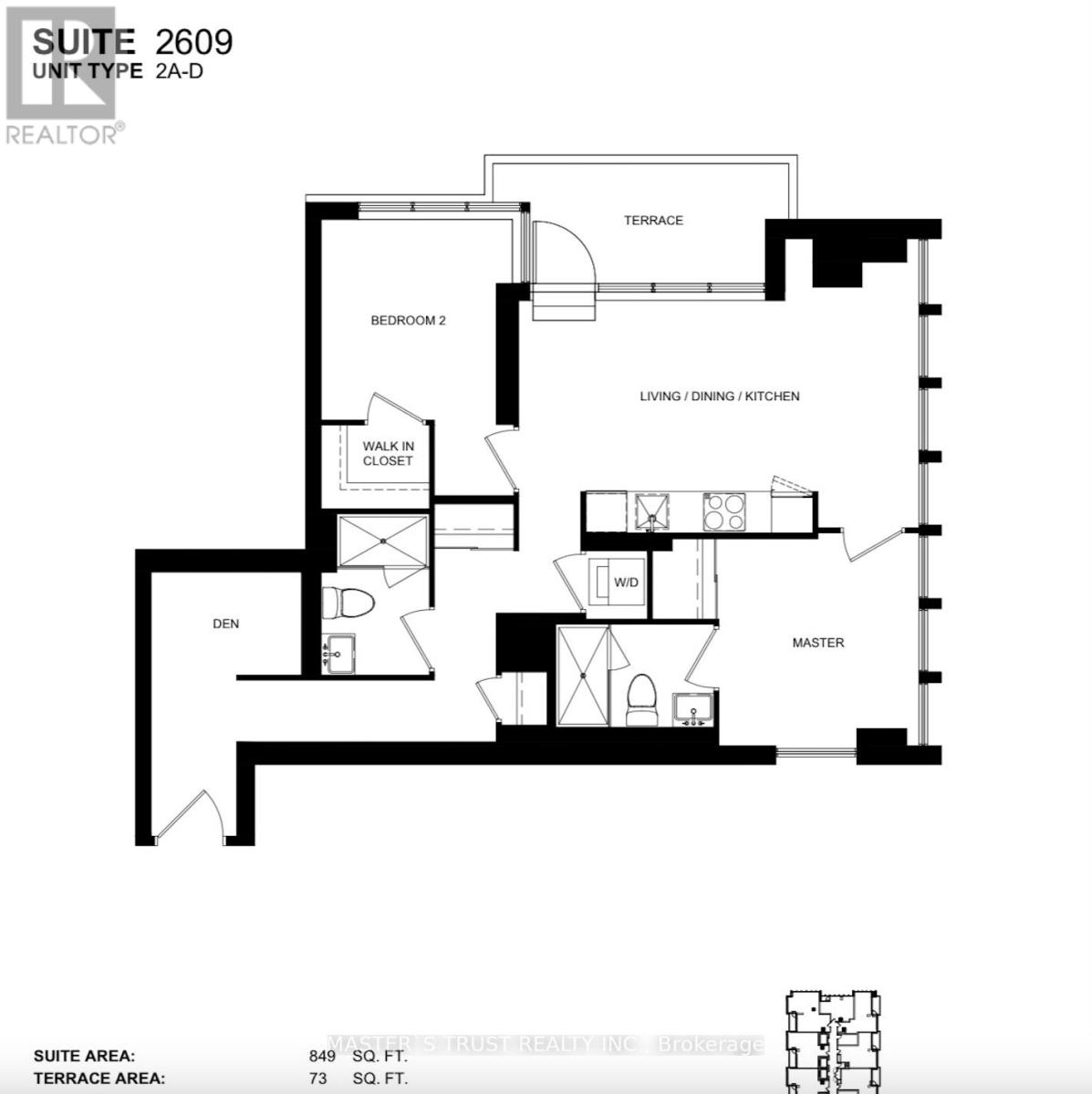 2609 - 5 Quarrington Lane, Toronto, Ontario  M3C 0S5 - Photo 18 - C13125748