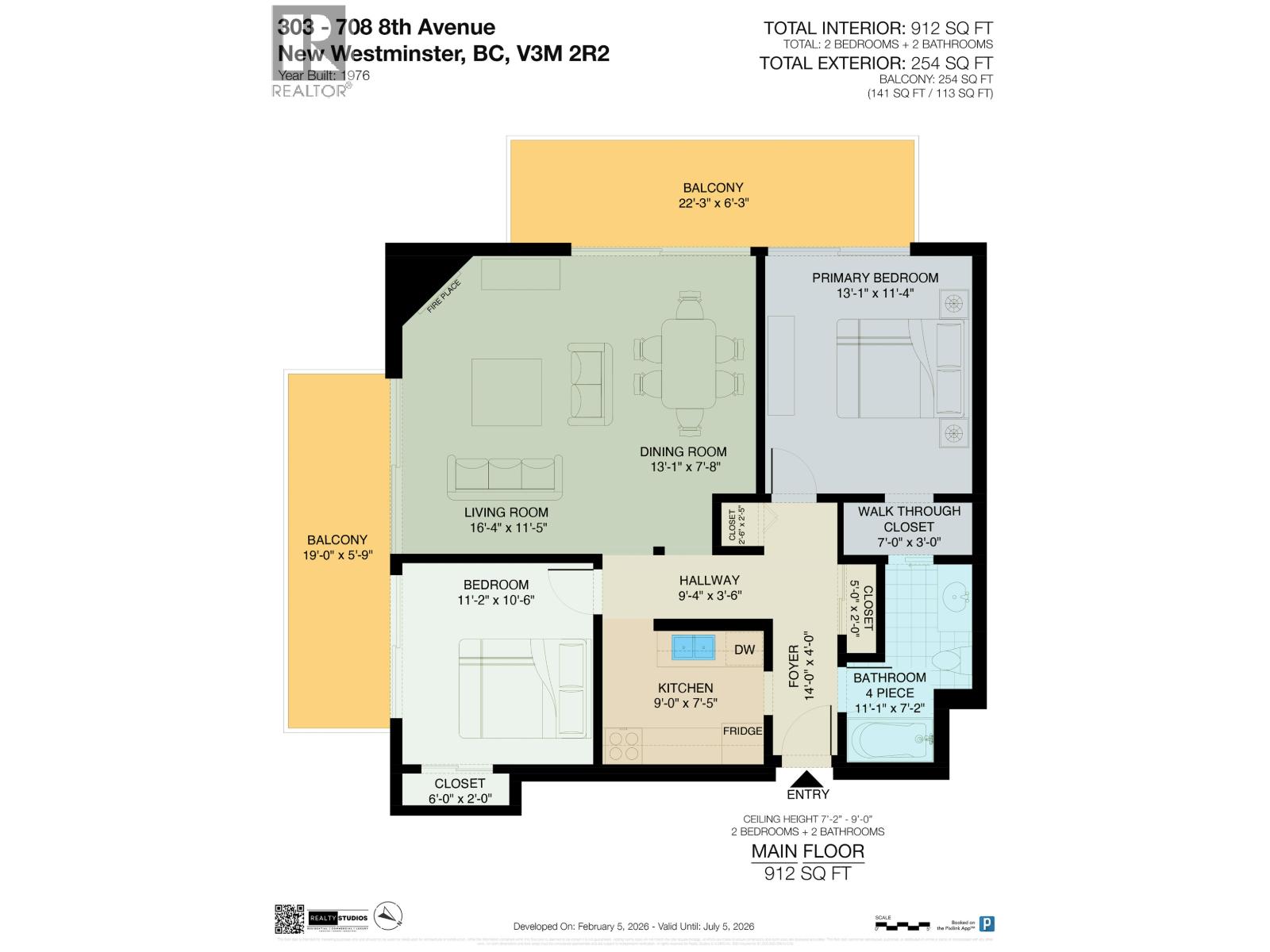 303 708 Eighth Avenue, New Westminster, British Columbia  V3M 2R3 - Photo 27 - R3125473