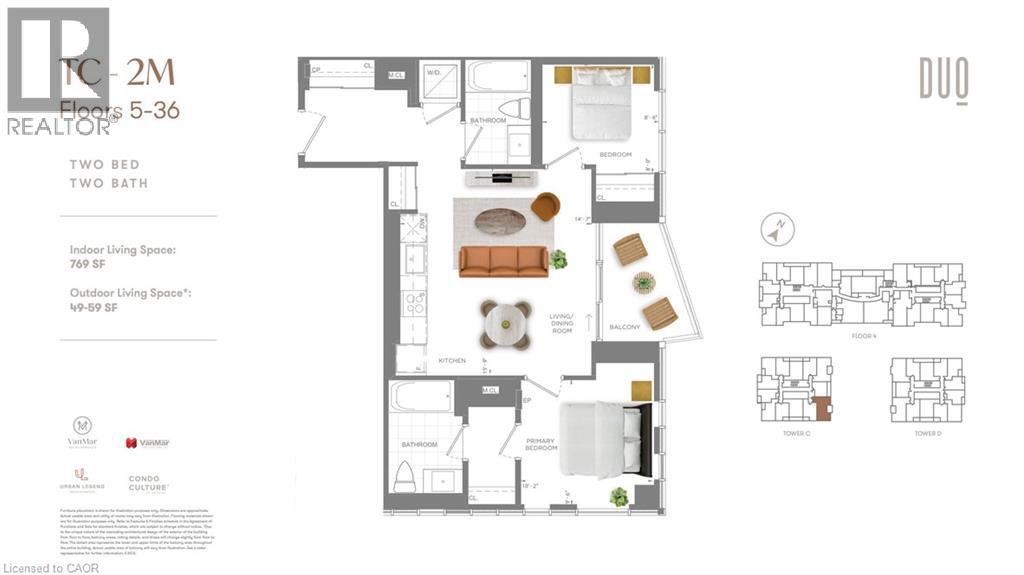 25 Wellington South Street Unit# 1612, Kitchener, Ontario  N2G 0G5 - Photo 2 - 40831417