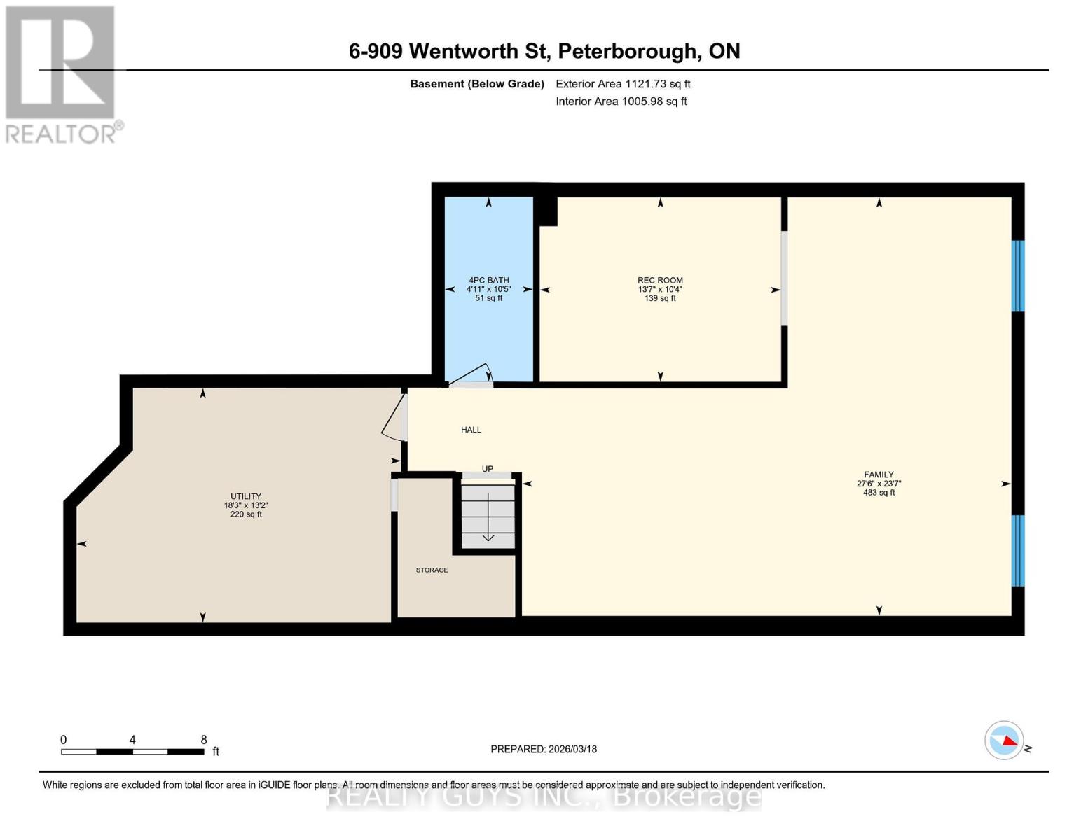 Unit #6 - 909 Wentworth Street, Peterborough, Ontario  K9J 8R7 - Photo 26 - X13147972