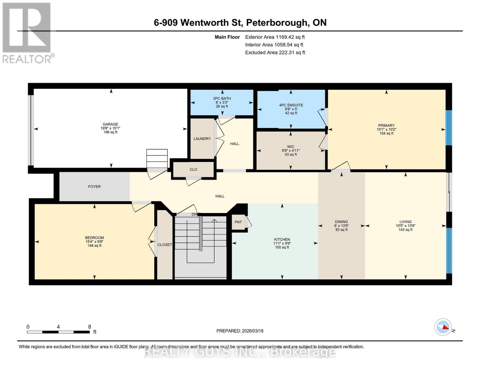Unit #6 - 909 Wentworth Street, Peterborough, Ontario  K9J 8R7 - Photo 5 - X13147972