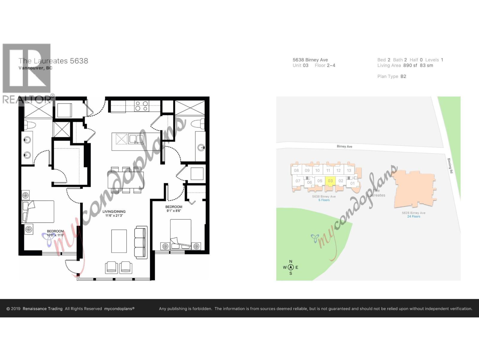203 5638 Birney Avenue, Vancouver, British Columbia  V6S 0H8 - Photo 5 - R3125492