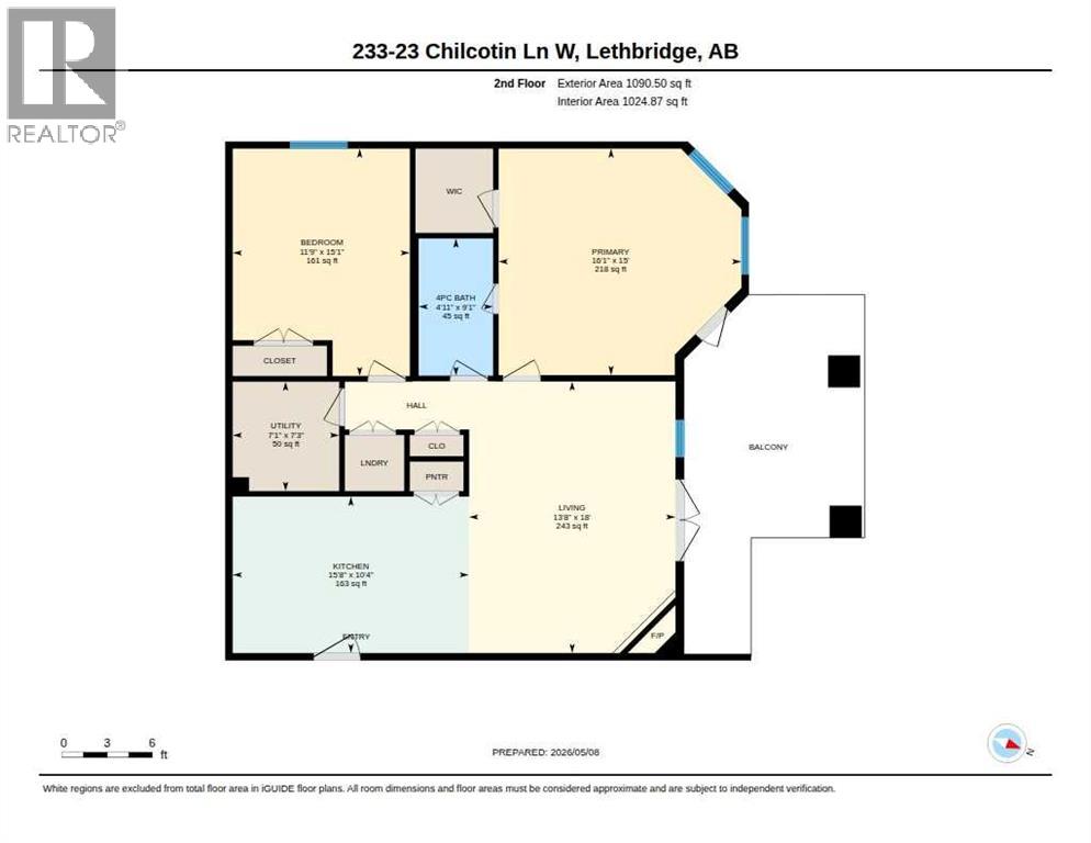 233, 23 Chilcotin Lane W, Lethbridge, Alberta  T1K 7S2 - Photo 2 - A2308707