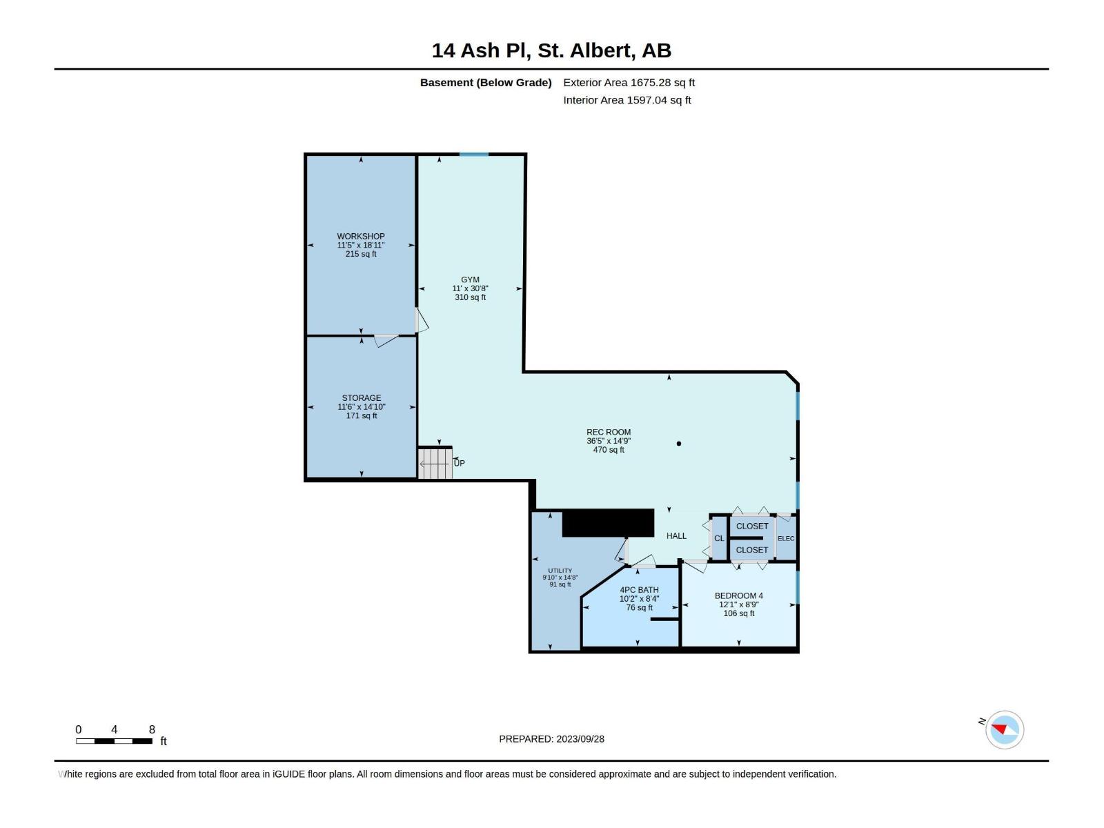 14 Ash Pl, St. Albert, Alberta  T8N 3J5 - Photo 75 - E4488734