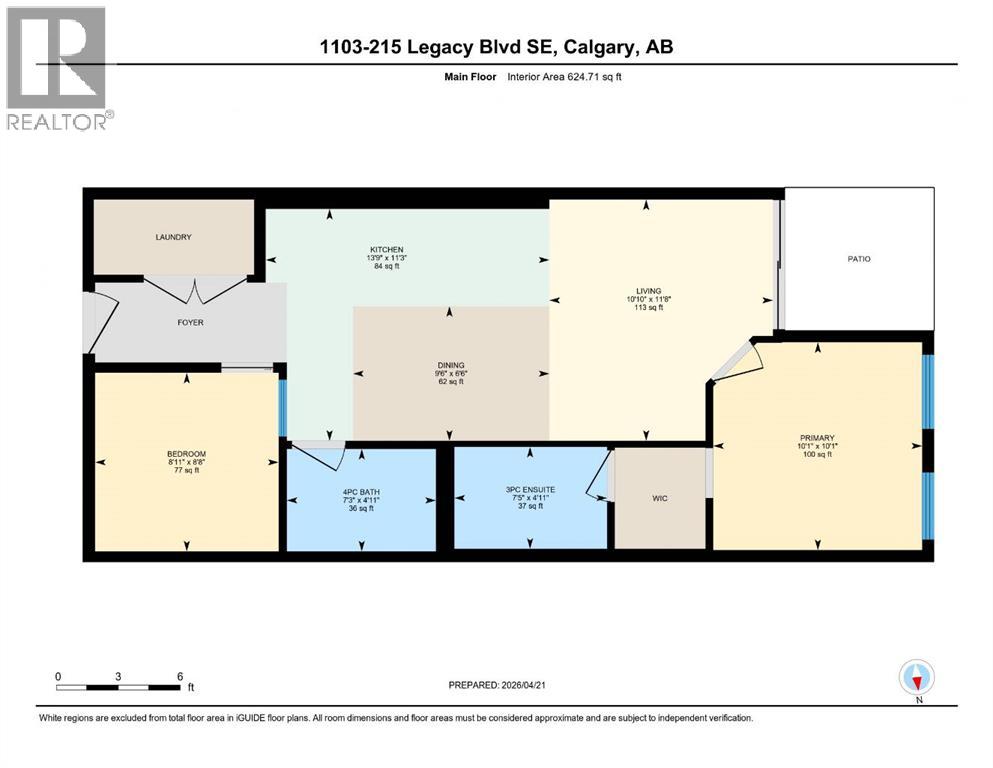 1103, 215 Legacy Boulevard SE, Calgary, Alberta  T2X 3Z4 - Photo 32 - A2303963