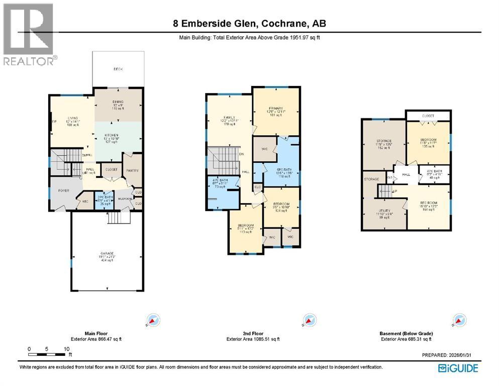 8 Emberside Glen, Cochrane, Alberta  T4C 2L6 - Photo 47 - A2282601