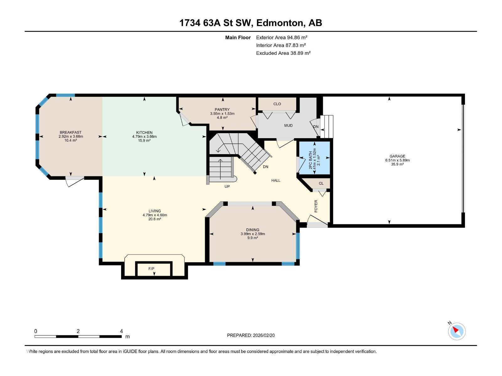 1734 63a St Sw, Edmonton, Alberta  T6X 0R8 - Photo 59 - E4486534