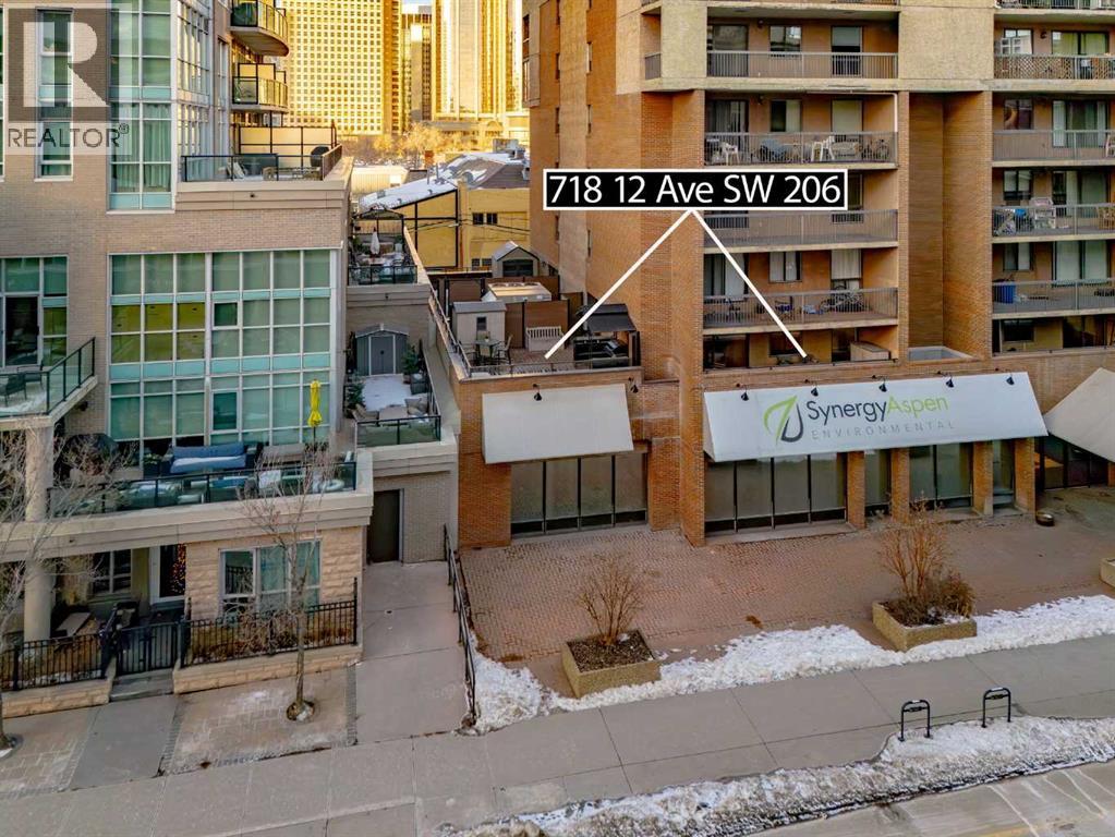 206, 718 12 Avenue SW, Calgary, Alberta  T2R 0H7 - Photo 1 - A2278007