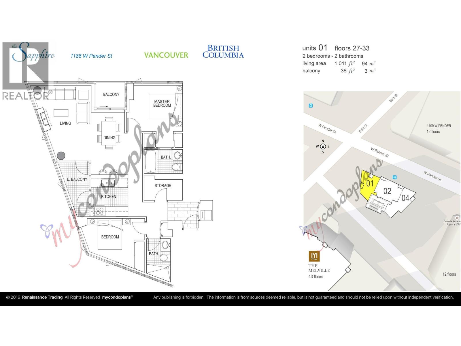 3201 1188 W Pender Street, Vancouver, British Columbia  V6E 0A2 - Photo 29 - R3124834