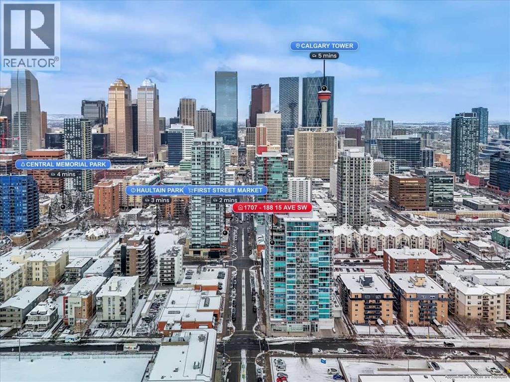 1707, 188 15 Avenue SW, Calgary, Alberta  T2R 1S4 - Photo 38 - A2268987