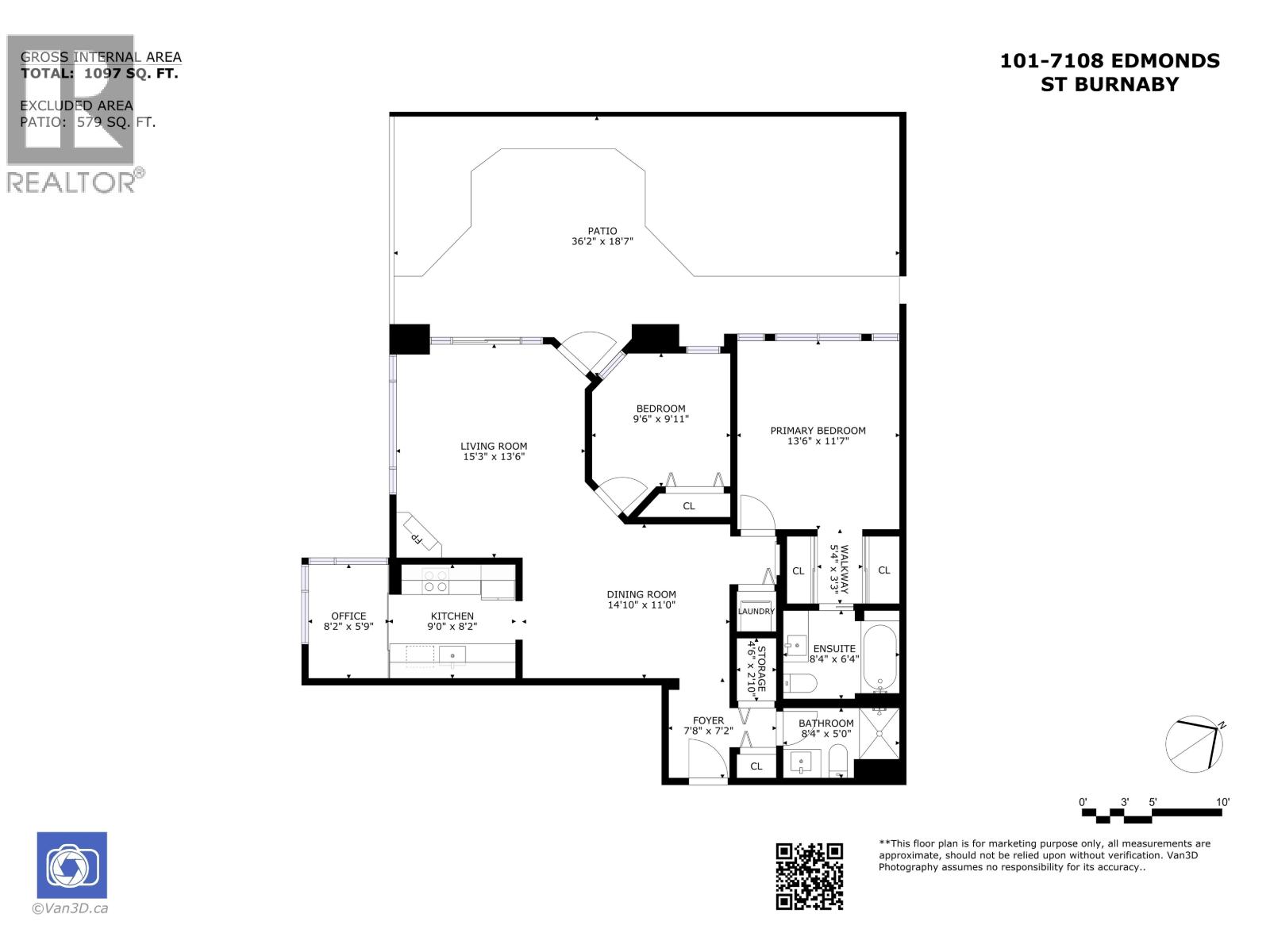 101 7108 Edmonds Street, Burnaby, British Columbia  V3N 4X9 - Photo 27 - R3125542