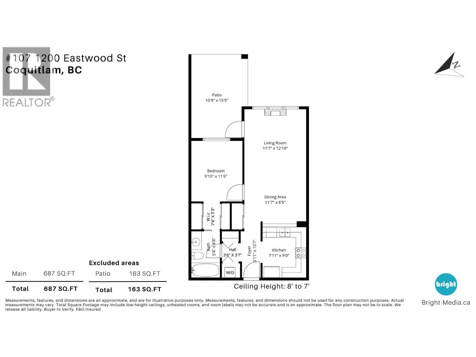 107 1200 Eastwood Street, Coquitlam, British Columbia  V3B 7R9 - Photo 38 - R3125775