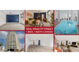 #1004 10045 117 St NW, Edmonton, Alberta T5K 1W8 (29778873)