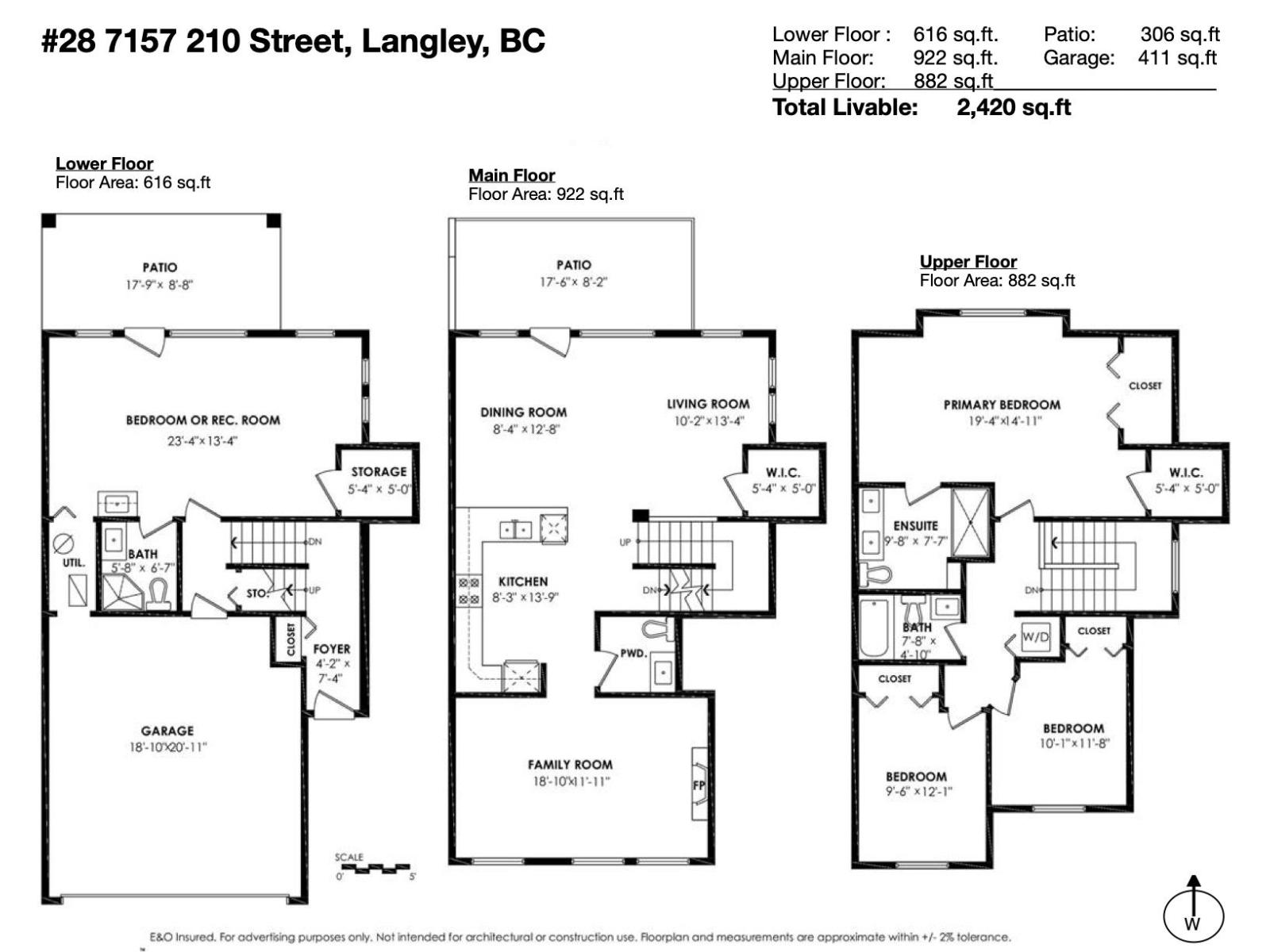 28 7157 210 Street, Langley, British Columbia  V2Y 0T3 - Photo 38 - R3125881