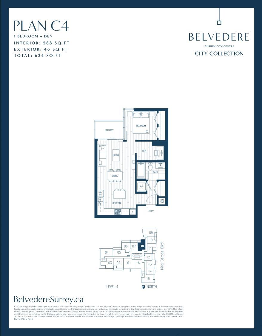 408 9675 King George Boulevard, Surrey, British Columbia  V3T 0T7 - Photo 17 - R3125885