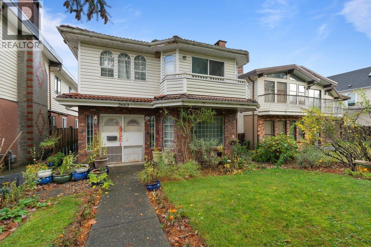 2663 E 41st Avenue, Vancouver, British Columbia  V5R 2W6 - Photo 1 - R3125124