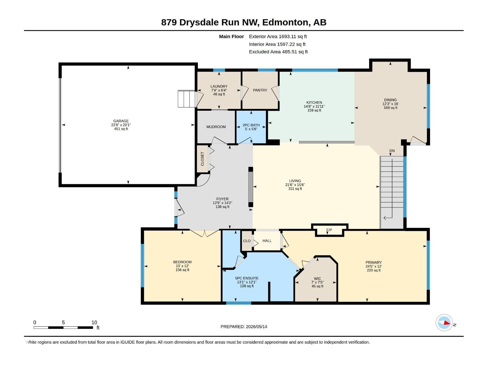 879 Drysdale Run Ru Nw, Edmonton, Alberta  T6M 2V4 - Photo 42 - E4488849
